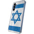 Israel Flag Distressed Galaxy S24 Clear Case
